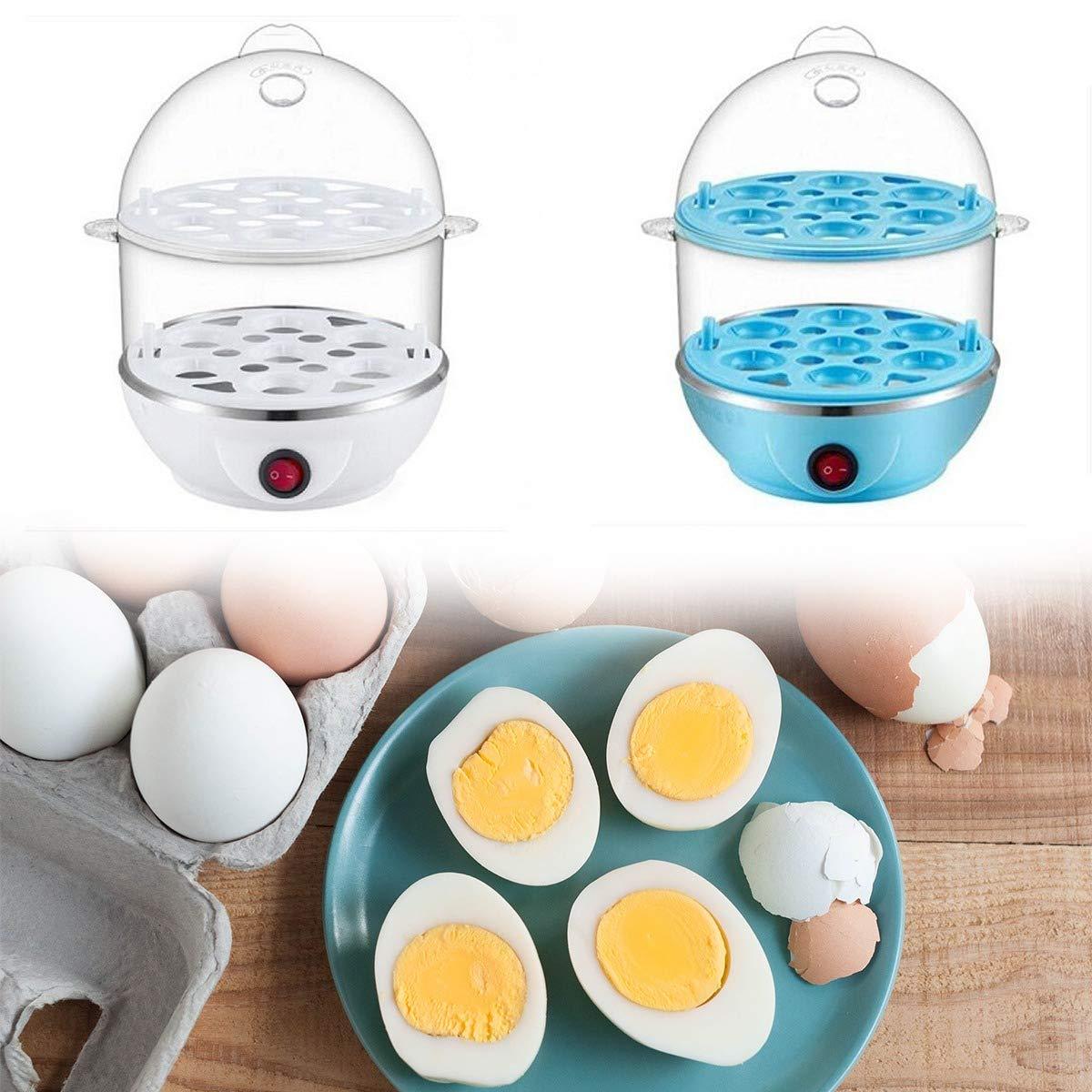 115 Multi-function 2 Layer 14 Egg Cooker Boilers Steamer - Essentials