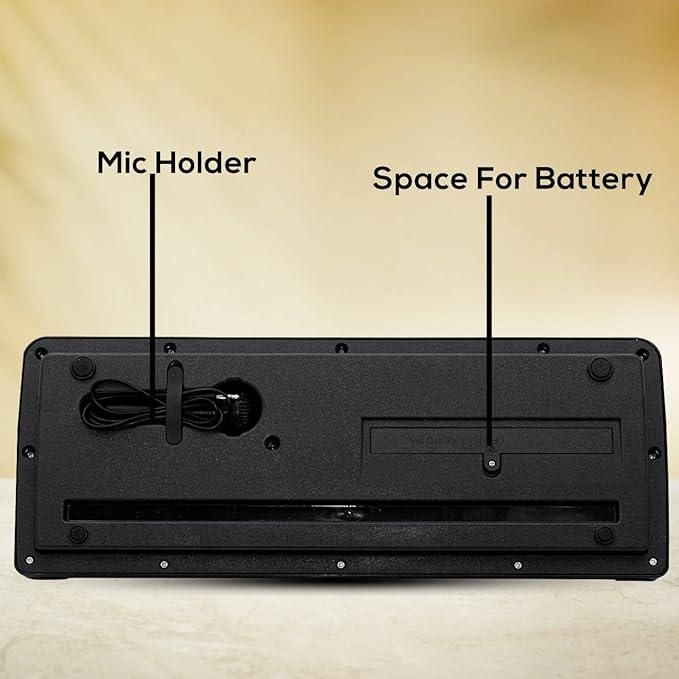 37 Keys Piano Keyboard Toy with Microphone, USB Power Cable & Sound Recording Function Analog Portable Keyboard - Essentials