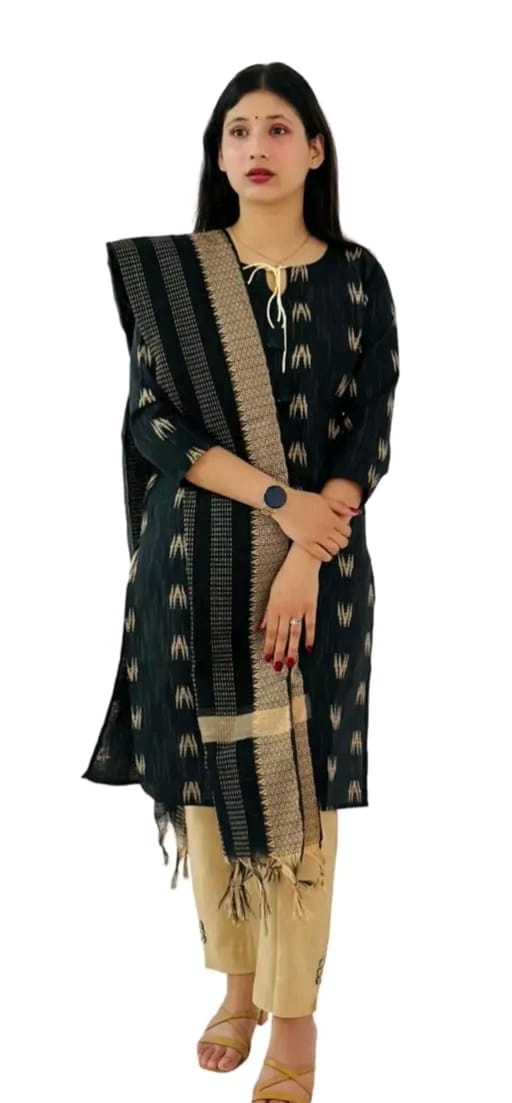 Women's Kurti with Pant And Dupatta - Essentials