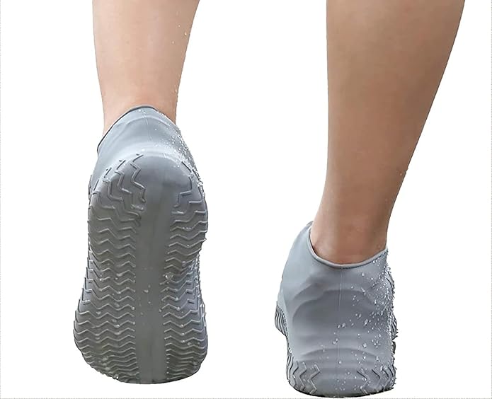 Waterproof Shoe Covers Reusable Silicone Cover Shoes Rain Boots - Essentials