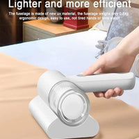 Portable Dust Suction Mites Remover Handheld Wireless Vacuum Cleaner Rechargeable Dust Remover Brush - Essentials