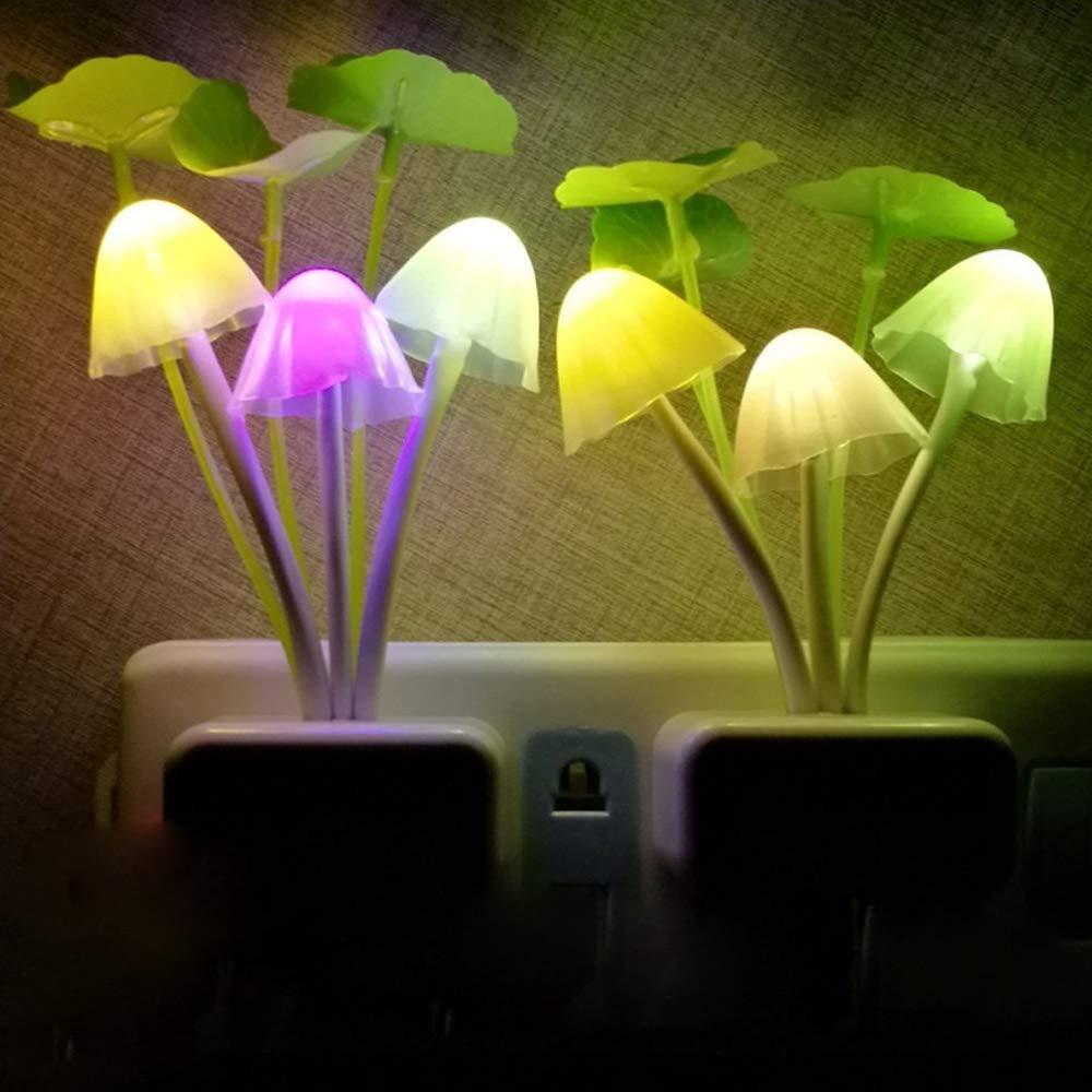 Night Light Mushroom Lamp (Colorful) (accessories) - Essentials