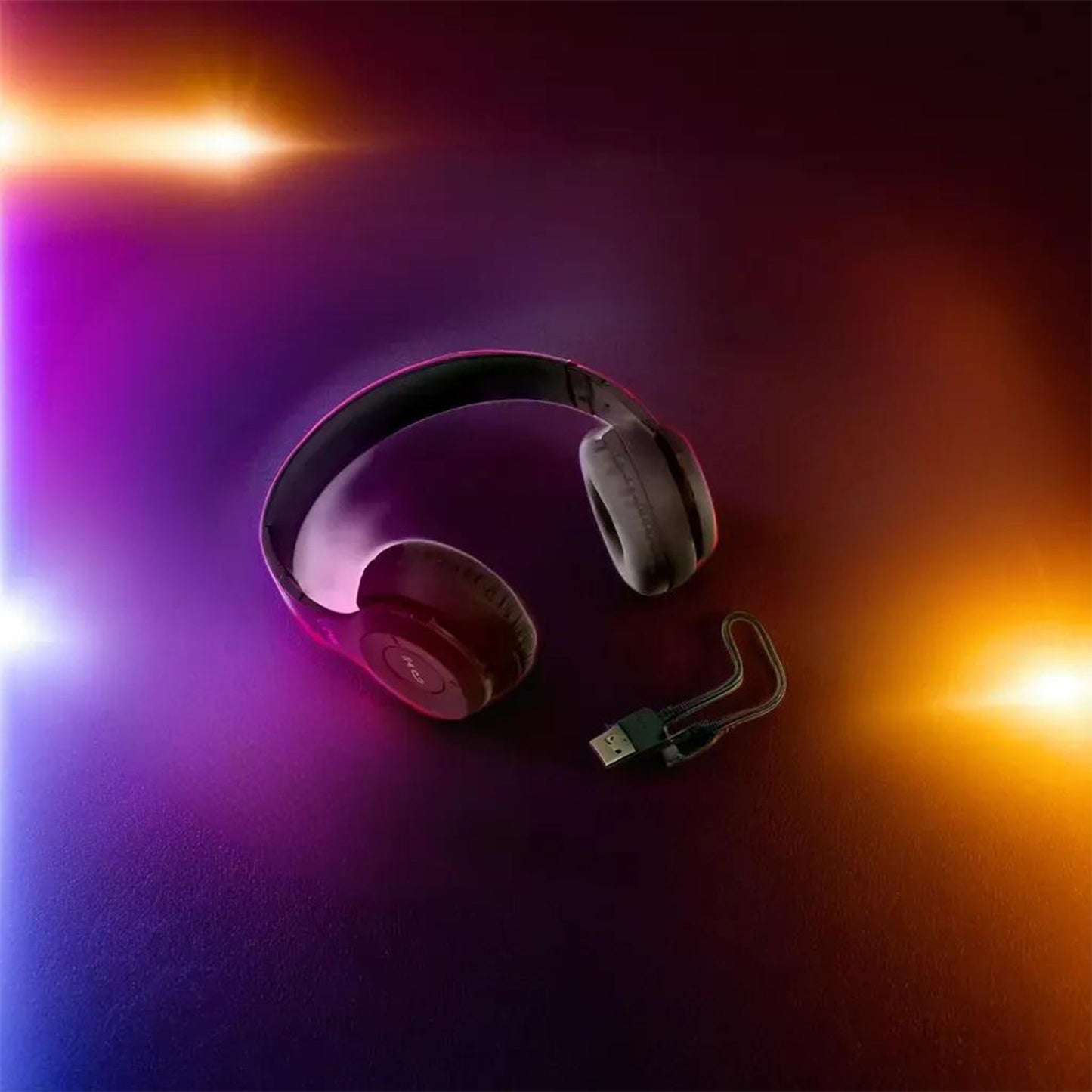 13052 Wireless Headphone Over The Head Bluetooth Headset Foldable Headband Hands-free With Calling Function (1 Pc) - Essentials