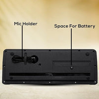 37 Keys Piano Keyboard Toy with Microphone, USB Power Cable & Sound Recording Function Analog Portable Keyboard - Essentials