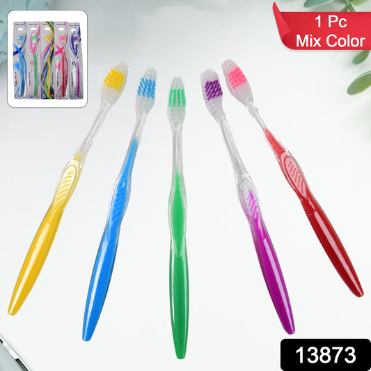 Premium Plastic Toothbrush (1 Pc  Mix Color) - Essentials