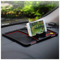 HSR Car Accessories Multifunction Phone GPS Holder Anti-Slip Silicone Pad and Car Mobile Holders for Car Dashboard - Essentials
