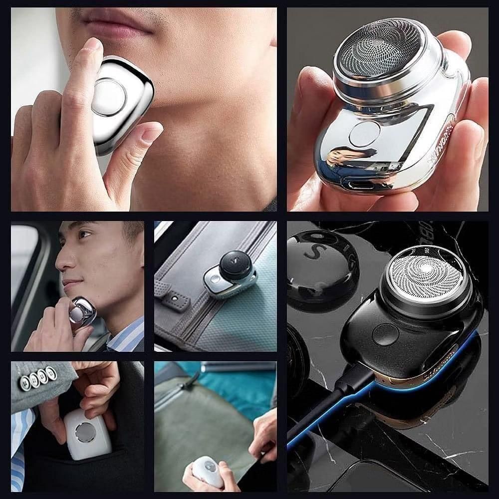 New Upgrade Mini Electric Razor & Rechargeable Shavers for Men - Essentials