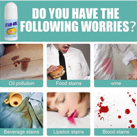 White Cotton Clothes Stain Remover Roll Bead Design - Essentials