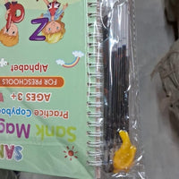 Sank Magic Practice Copybook (4 BOOKS,1 PEN,1 GRIP,10 REFILL) - Essentials