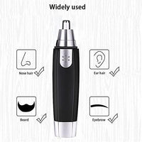 Nose Hair Trimmer Battery-Operated Ear and Nose Hair Trimmer Clipper Painless - Essentials