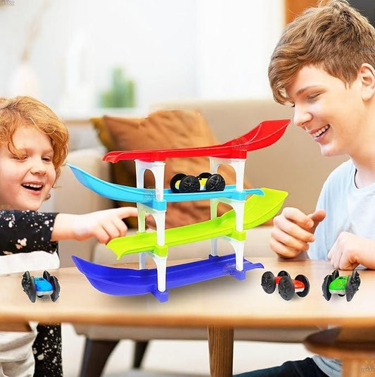 Ramp Racer , Multi level Ramp Racing Car Toy Set - Essentials