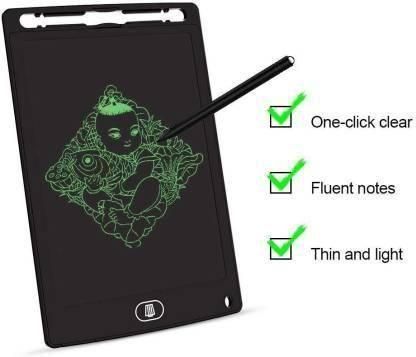 Multicolor Plain LCD Writing Screen Tablet Drawing Board for Kids - Essentials