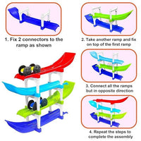 Ramp Racer , Multi level Ramp Racing Car Toy Set - Essentials