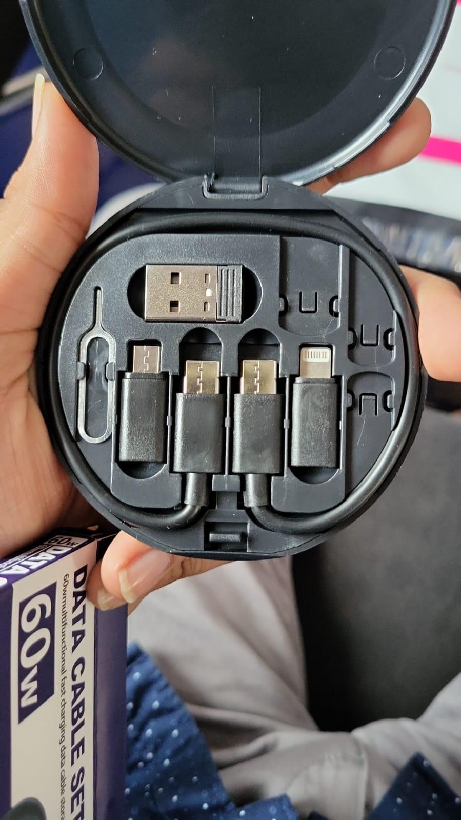 Fast Charging Travel Cabel Set - Essentials