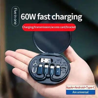Fast Charging Travel Cabel Set - Essentials