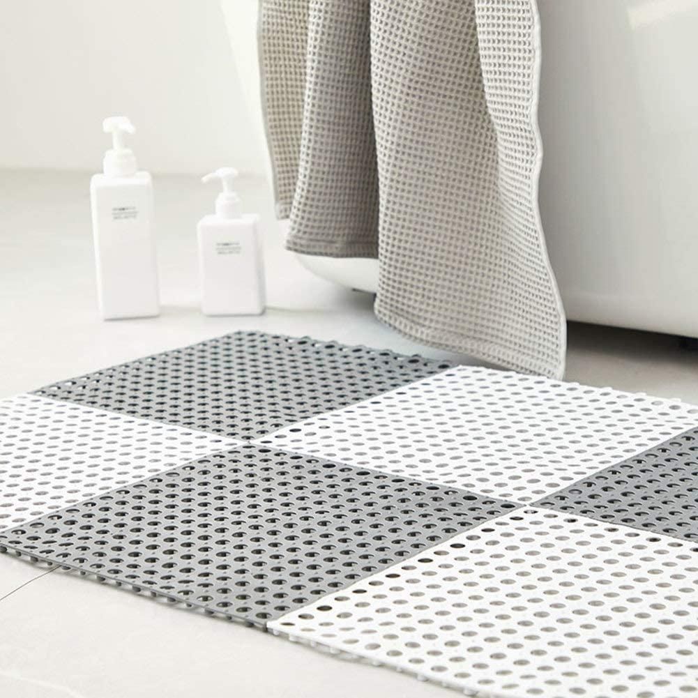 Bathroom Anti Slip Tile Mat (Pack of 2) - Essentials