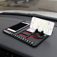 HSR Car Accessories Multifunction Phone GPS Holder Anti-Slip Silicone Pad and Car Mobile Holders for Car Dashboard - Essentials