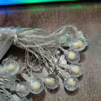 New 16 LED Crystal Balls String Light - Essentials