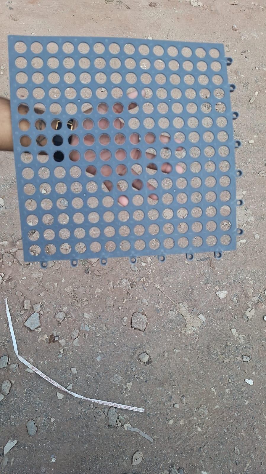 Bathroom Anti Slip Tile Mat (Pack of 2) - Essentials