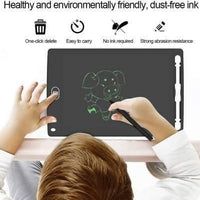 Multicolor Plain LCD Writing Screen Tablet Drawing Board for Kids - Essentials