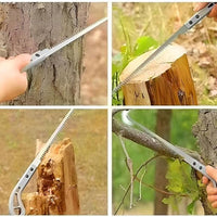Hand Saw Portable Garden Household Anti-Skip Hand Steel High Strength Tool Ice Hand Saw Cutter Wood Saw Hand Tree Cutting - Essentials