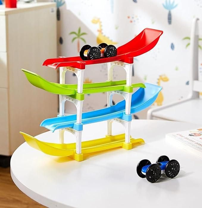 Ramp Racer , Multi level Ramp Racing Car Toy Set - Essentials