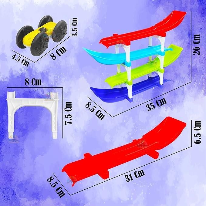 Ramp Racer , Multi level Ramp Racing Car Toy Set - Essentials