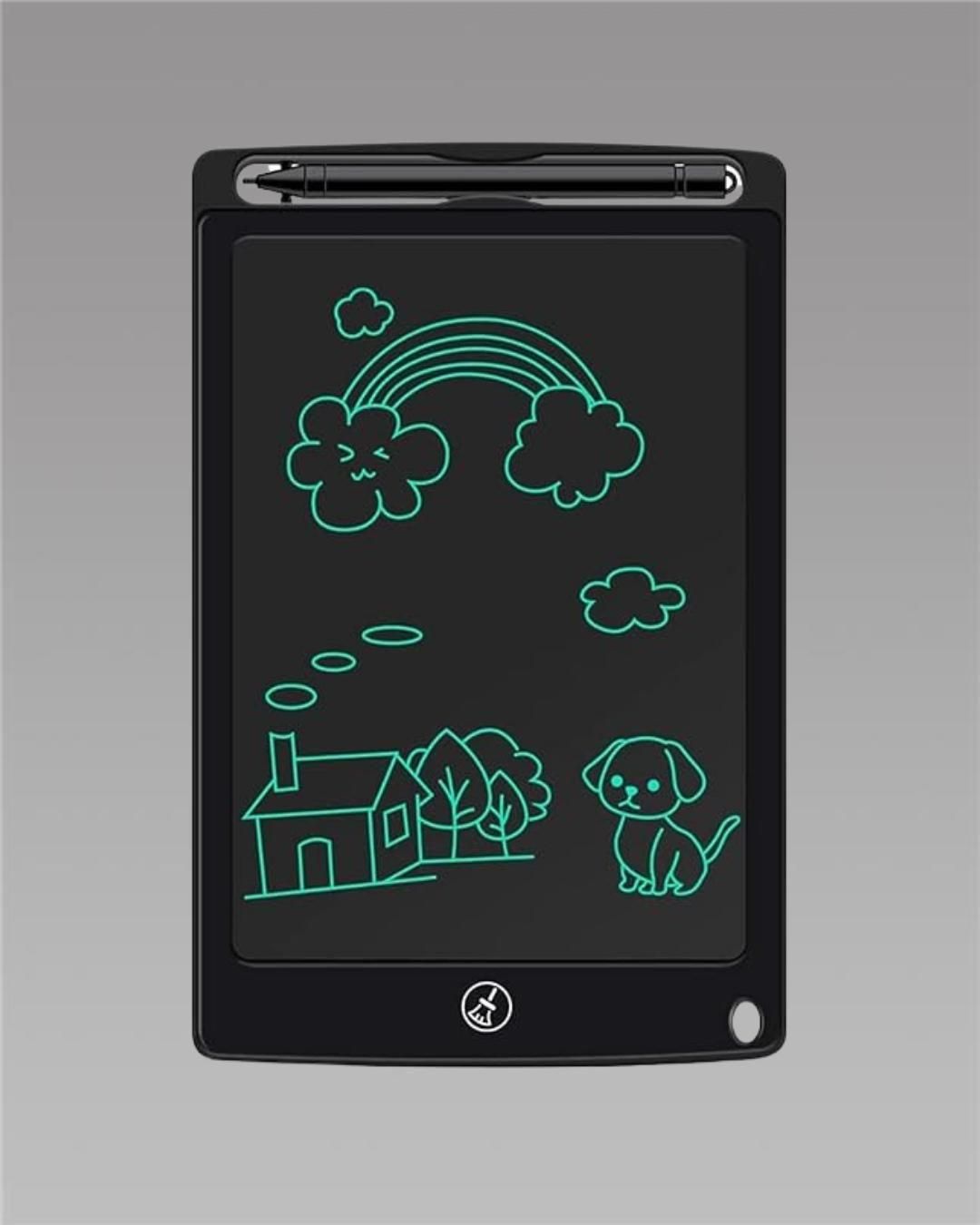 Multicolor Plain LCD Writing Screen Tablet Drawing Board for Kids - Essentials