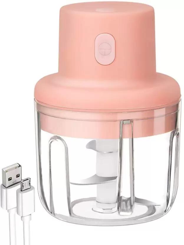 KolorFish Electric Mini Garlic Chopper 250ml Electric Vegetable Chopper - Essentials