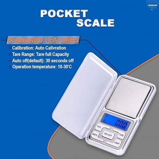 Mini Pocket Weight Scale Digital Machine With Auto Calibration - Essentials