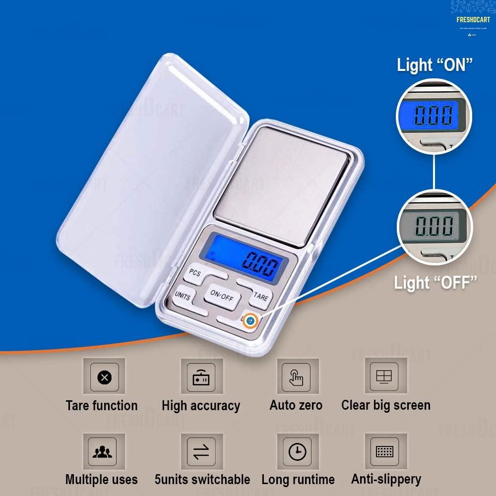 Mini Pocket Weight Scale Digital Machine With Auto Calibration - Essentials