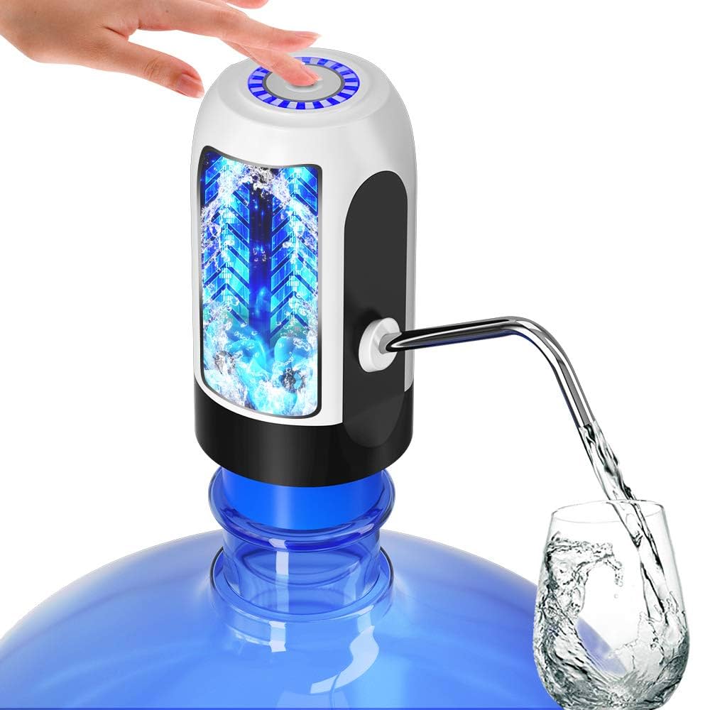 "Automatic USB Rechargeable Water Dispenser | Portable & Easy to Use | Safe BPA-Free Design" - Essentials