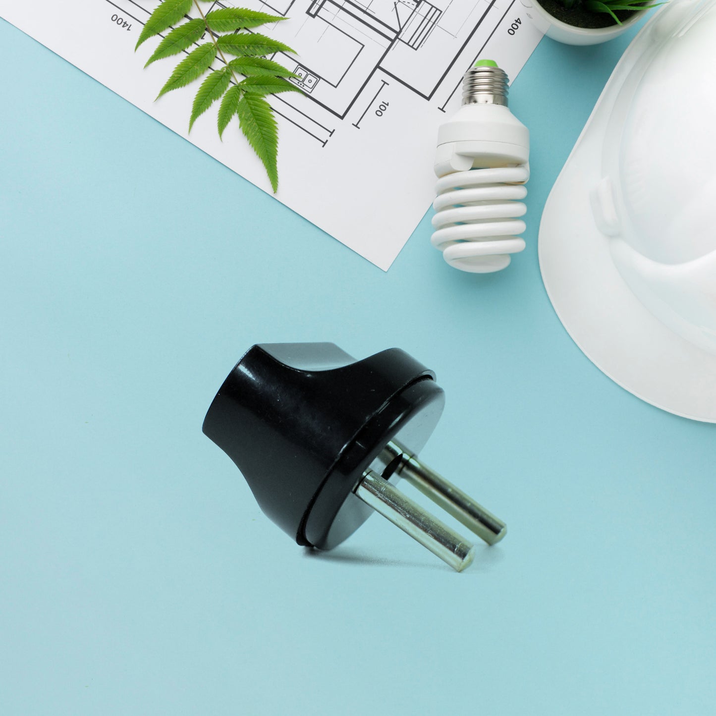 2 Pin Plug Converter Plug Adapter (accessories) - Essentials