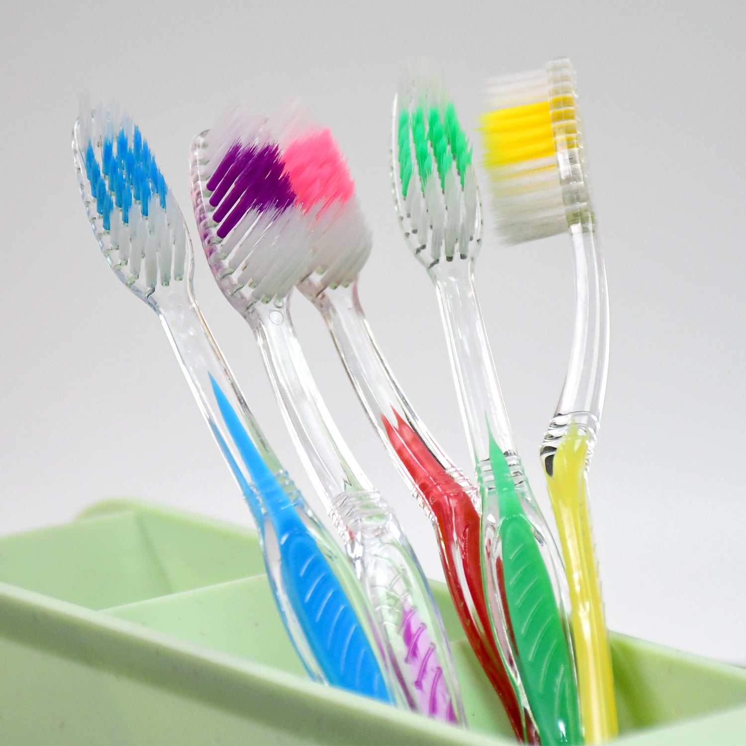 Premium Plastic Toothbrush (1 Pc  Mix Color) - Essentials