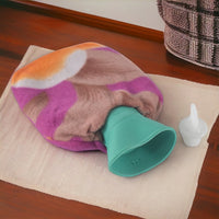 Hot Water Bottle Bag With Cover (1 Pc  Mix Design  Color  250 Ml Approx) - Essentials