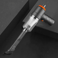 0390 Vacuum Cleaner Dust Collection  2 In 1 Car Vacuum Cleaner High-power Handheld Wireless Vacuum Cleaner Home Car Dual-use Portable Usb Rechargeable Mini Car Vacuum For Vehicle Home And Office - Essentials