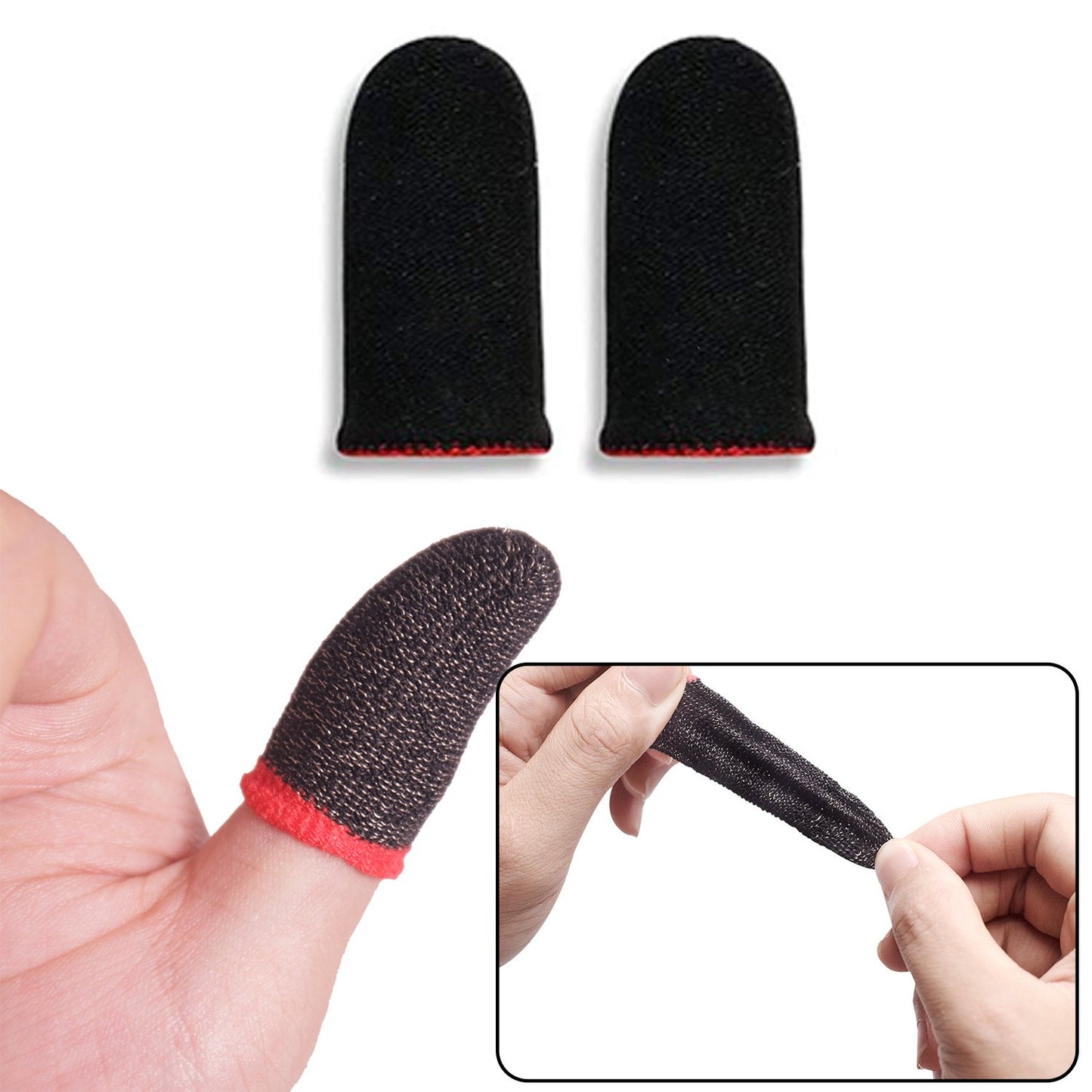 Thumb Finger Sleeve For Mobile Game (Pubg,cod,freefire)
