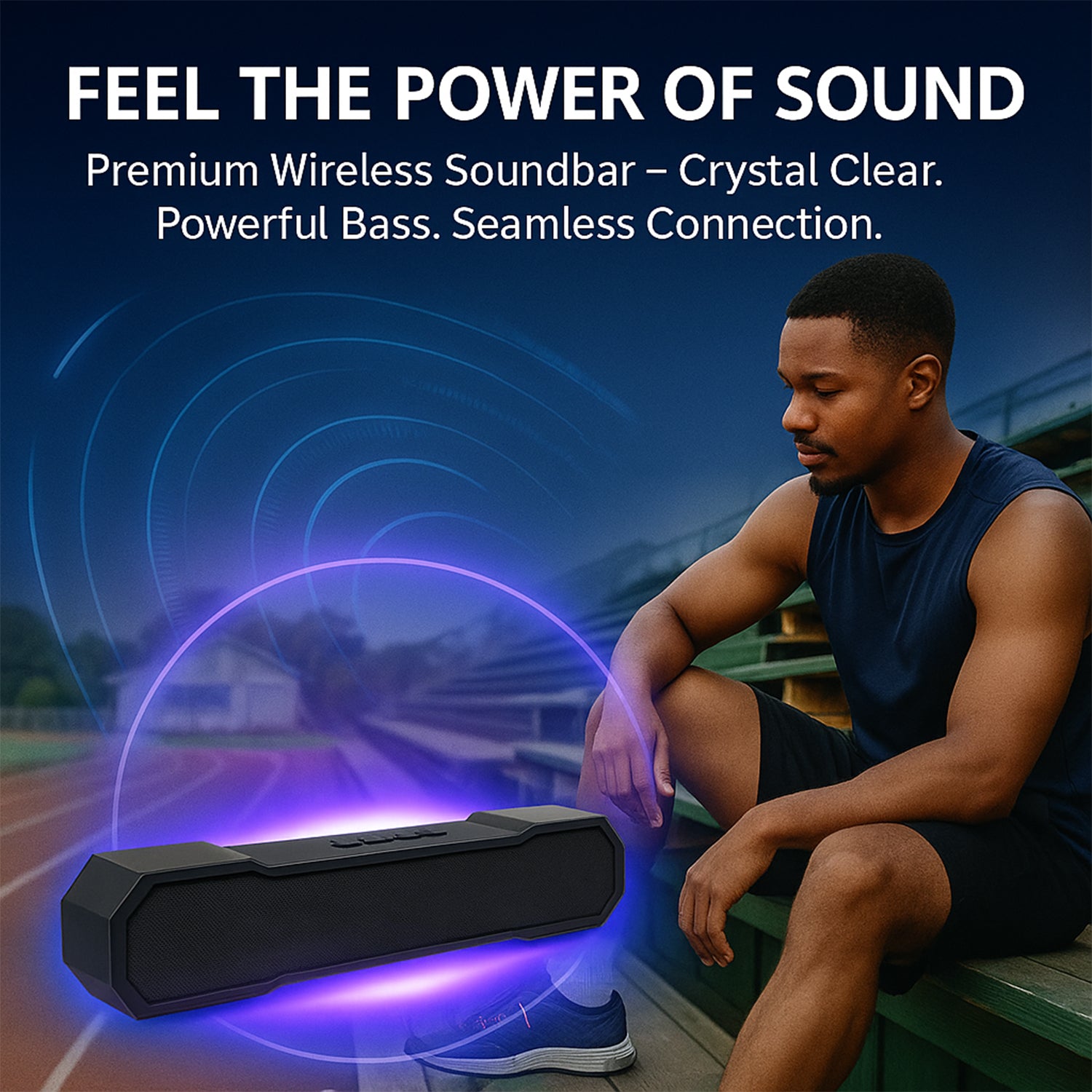 3d Sound Wireless Bluetooth Speaker (1 Pc) - Essentials