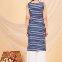 DAILY WEAR KURTI/REGULAR KURTI/FANCY KURTI/CASUAL SLEEVELESS KURTI - Essentials