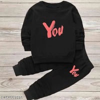 Cotton Blend Printed Clothing Set for Kids (Black, 0-1 Years) - Essentials