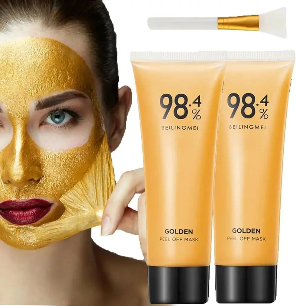 Gold Peel Off Mask (Pack of 2) - Essentials