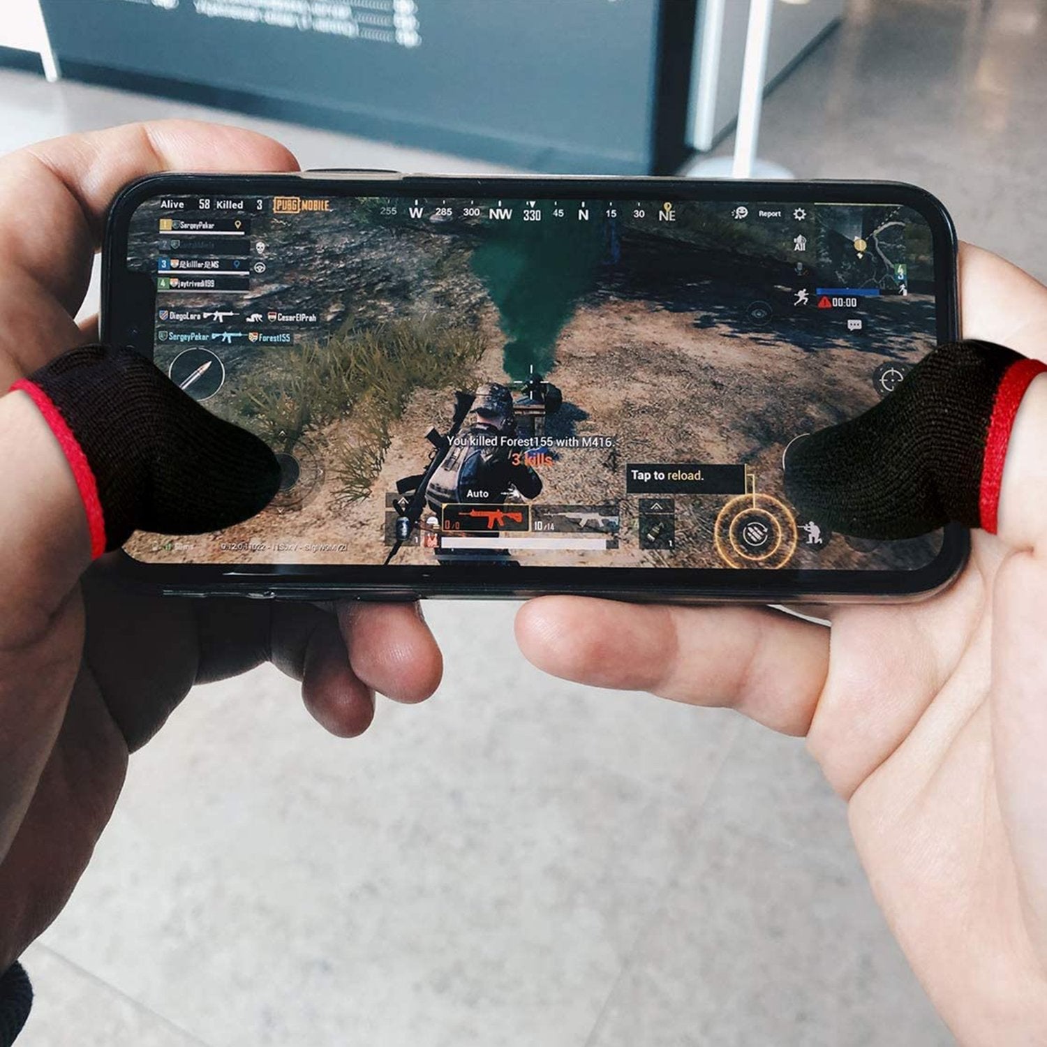 Thumb Finger Sleeve For Mobile Game (Pubg,cod,freefire)