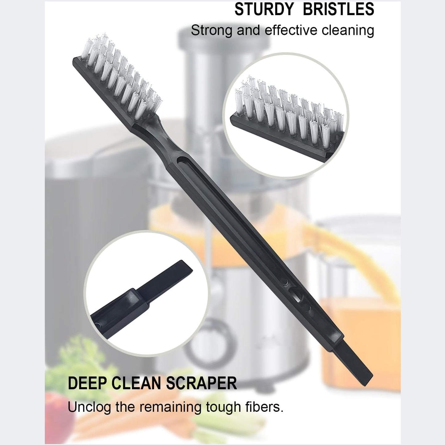 Multifunctional Cleaning Brush Juicer Cleaning Brushes (1 Pc) - Essentials