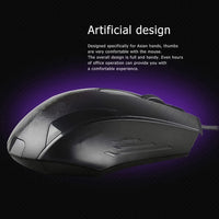 Computer  Laptop Wired Optical Mouse (1 Pc) - Essentials