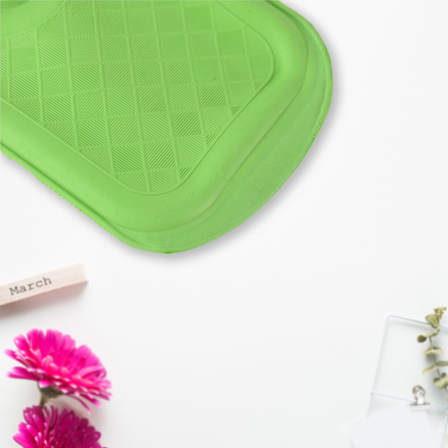 Hot Water Bottle Bag Without Cover For Pain Relief (1 Pc  Mix Design  Color) - Essentials