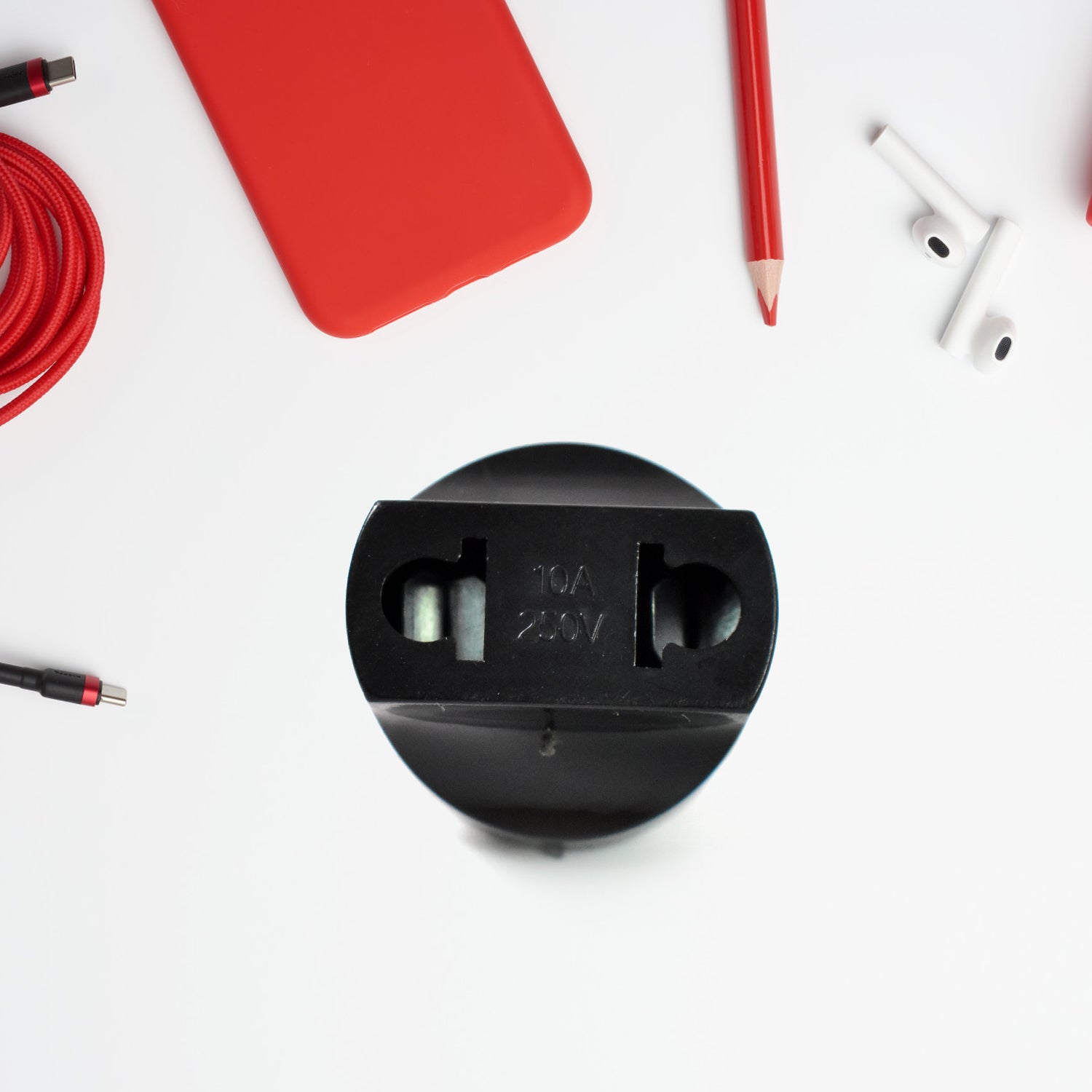 2 Pin Plug Converter Plug Adapter (accessories) - Essentials