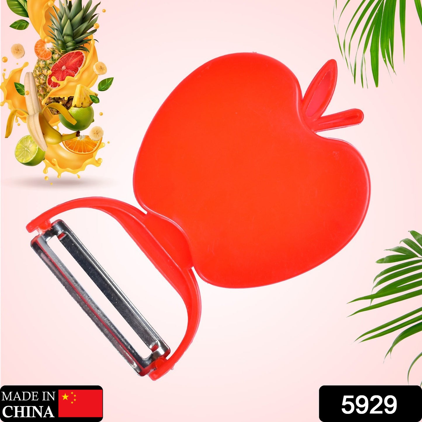 5929 Apple Shaped Folding Peeler Vegetable Peeler For Kitchen Home Fruit Peelers Great For Peeling Potato All Types Of Vegetable And Fruit - Essentials