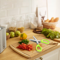 Premium 5 Blade Multipurpose Herb Scissors (1 Pc) - Essentials