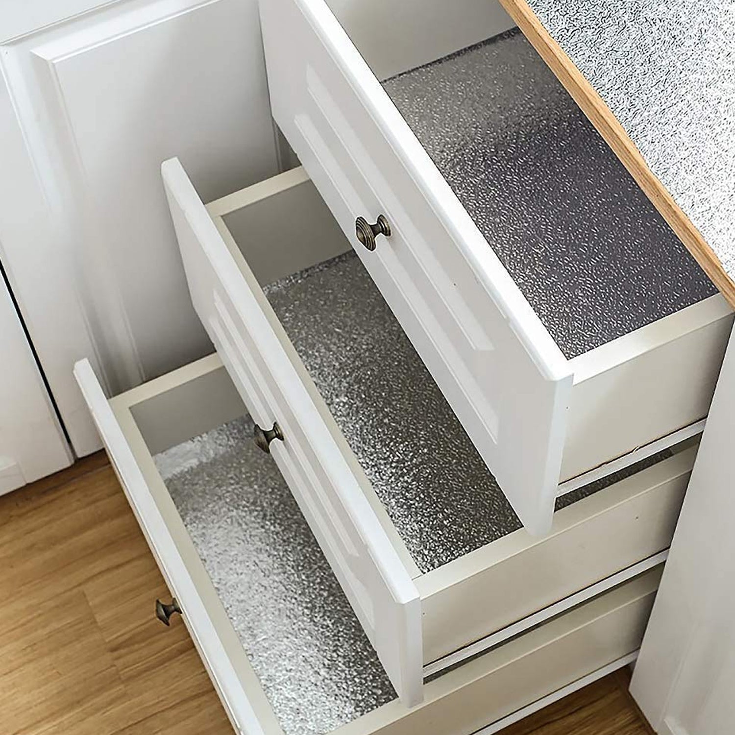 Self-adhesive Kitchen Back Splash Wallpaper Aluminum Foil Wall Paper (60200 Cm) - Essentials