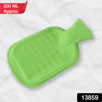 Hot Water Bottle Bag Without Cover For Pain Relief (1 Pc  Mix Design  Color) - Essentials